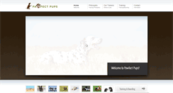Desktop Screenshot of pawfectpups.com